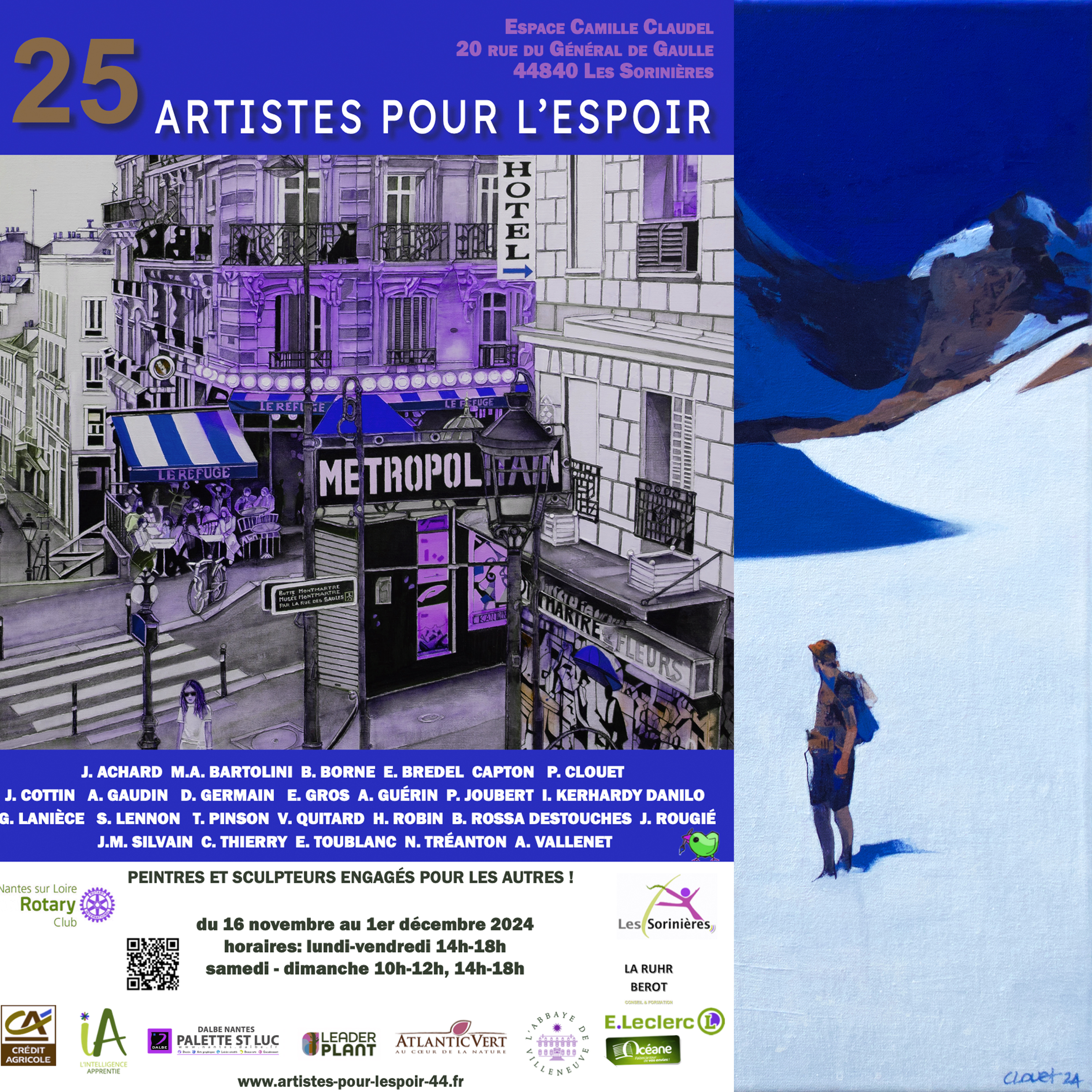 Artistes pour l'espoir 44