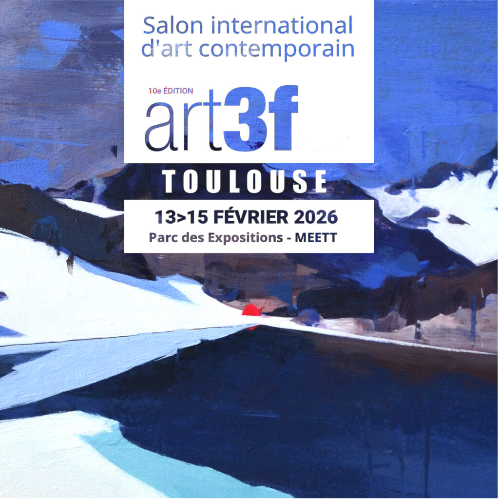 Patrick Clouet annonce expo ART3F Toulouse 2026